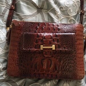 Brahmin Crocodile 🐊 Purse